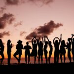 amor-boutique-hotel-yoga-retreat-group-silhouette-sunset